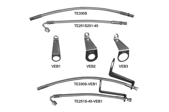 braided PTFE valve extension