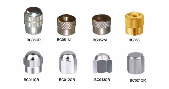 thumbnail image 2 of 40-Pack Brass Chrome Valve Stem Caps – Metal Tire Valve Caps (A393) 2 of 4