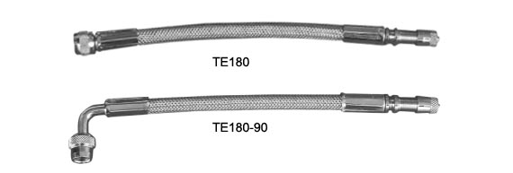 braided PTFE valve extension